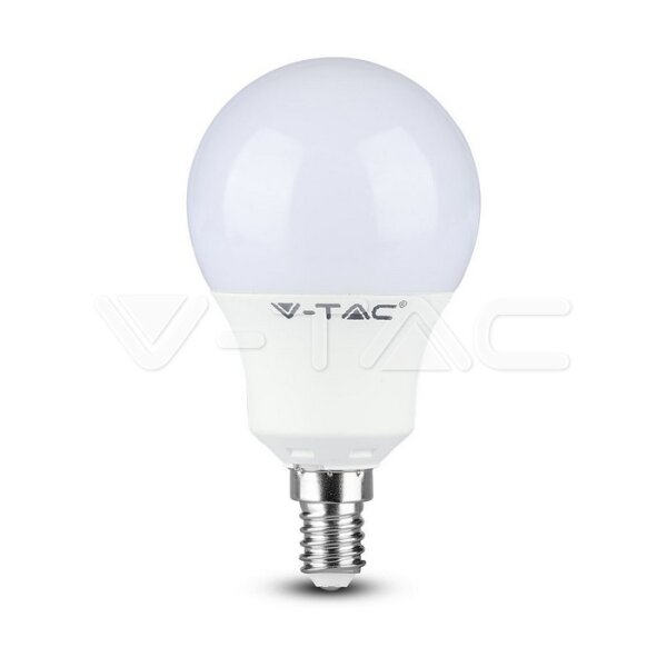 P45-E14-5.5W-PLASTIC BULB-6400K -CRI 95 +