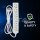 6WAYS SOCKET(3G1.5MM2 X 3M)POLYBAG WITH CARD-WHITE