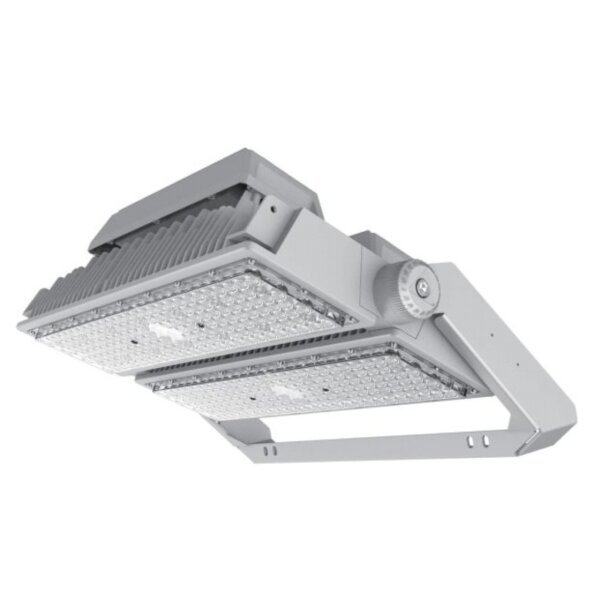 Flutlichtstrahler-800W, 165lm/W, 30°, 3000K, RA70 inklusive 25Meter Anschlußkabel, Kabelschutz und Übergabeklemmdose. Ohne Netzteil