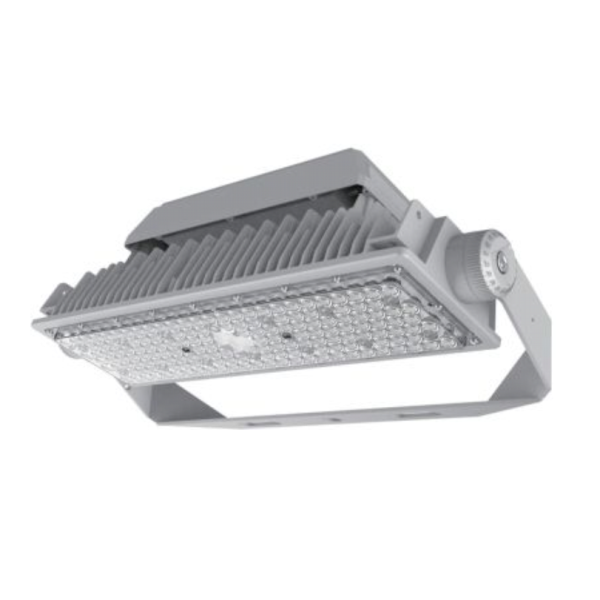 Flutlichtstrahler-400W, 165lm/W, 30°, 3000K, RA70 inklusive 25Meter Anschlußkabel, Kabelschutz und Übergabeklemmdose. Ohne Netzteil