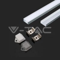 Led Strip Mounting Kit With Diffuser  2000*16*7MM Milky