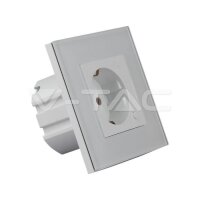 EU WIFI WALL SOCKET ( WHITE GLASS )-COMPATIBLE WITH...