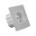 EU WIFI WALL SOCKET ( WHITE GLASS )-COMPATIBLE WITH AMAZON ALEXA AND GOOGLE HOME
