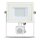 30W SMD PIR SENSOR FLOODLIGHT WITH SAMSUNG CHIP 6400K WHITE BODY WHITE GLASS