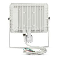 50W SMD PIR SENSOR FLOODLIGHT WITH SAMSUNG CHIP 3000K WHITE BODY WHITE GLASS