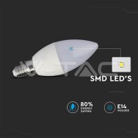 E14-3.5W-BRIGHTNESS DIMMING CANDLE WITH A80 RF CONTROL-RGB+6400K
