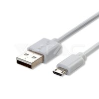 1 M MICRO USB CABLE-WHITE-PEARL SERIES