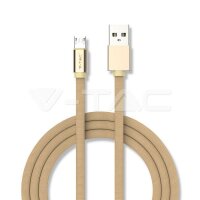 1M MICRO USB CABLE-GOLD-RUBY SERIES