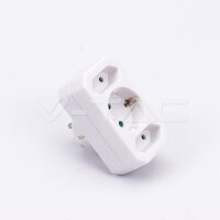 ADAPTER WITH EARTHING CONTACT-2...