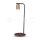 DESIGNER TABLE LAMP WITH E27 HOLDER+SWITCH-RED BRON