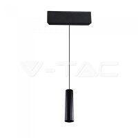 15W LED LINEAR HANGING SUSPENSION LIGHT 4000K -BLACK IP20...