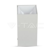 GU10 FITTING SQUARE WHITE+WHITE