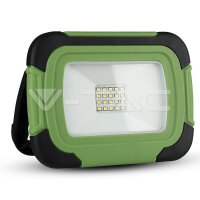10W-PLASTIC RECHARGEABLE FLOODLIGHT-IP44-LED BY SAMSUNG-4000K