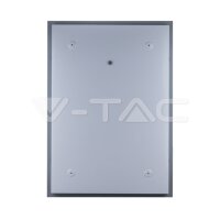 4W LED Mirror Light Rectangle Chrome With Pull Cord Switch 500X390X35mm IP44 Anti Fog 6400K