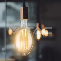 E27-24W 160LM/WATT-LED FILAMENT BULB-CLEAR COVER-6400K-EVOLUTION