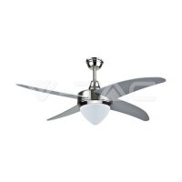 60W-LED CEILING FAN WITH LIGHT KIT-PULL CHAIN CONTROL-4...