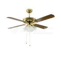 60W-LED CEILING FAN WITH 4 LIGHT KITS-PULL CHAIN...