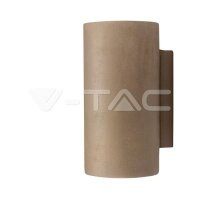 CONCRETE WALL LAMP GU10 LIGHT GREY