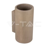 CONCRETE WALL LAMP GU10 LIGHT GREY