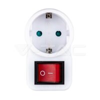 ADAPTER WITH 2 POLE SWITCH 16A 250V( POLYBAG WITH HEAD...