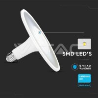 18W ACRYLIC LED PLASTIC BULB 6400K