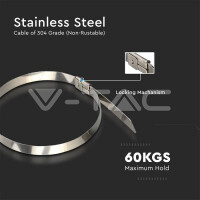 CABLE TIE-4.6*250MM-STAINLESS STEEL