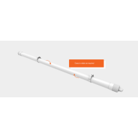 Smart Tubular Tri-Proof, 60cm, 20W,140lm/W, Lichtfarbe 3000/4000/5000K einstellbar. IP65, IK08, verlängerbar