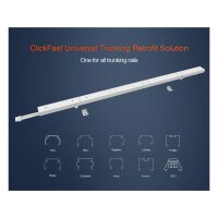 ClickFast Universal Lichtschienen Leuchte, 1500mm, 16-68W einstellbar, DALI dimmbar