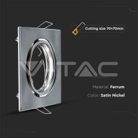 GU10-FITTING-SQ-SATIN NICKEL