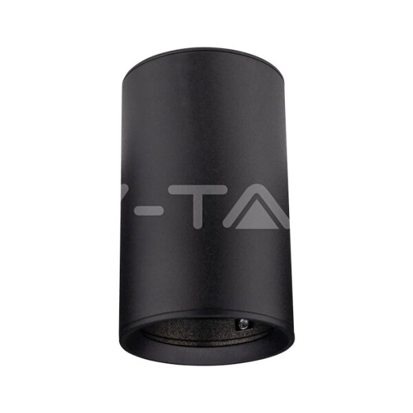 SURFACE MOUNTED GU10 FITTING( H: 100MM )BLACK