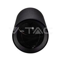 SURFACE MOUNTED GU10 FITTING( H: 100MM )BLACK