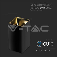 GU10-FITTING-SQ-BLACK+GOLD