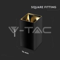 GU10-FITTING-SQ-BLACK+GOLD