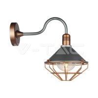 WALL LAMP-ROSE GOLD-DOWN IP65