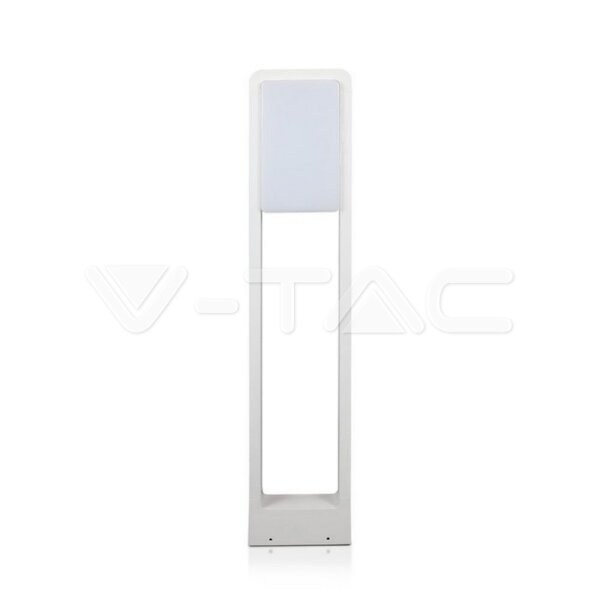 10W-LED BOLLARD LAMP-WHITE BODY-IP65-LED BY SAMSUNG-3000K