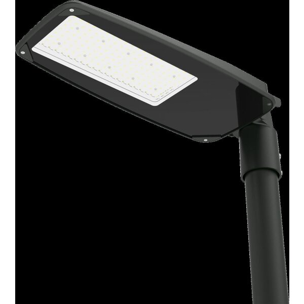 Straßenleuchte TITANS S2022, 60W, CREE 3030, 3000K, Dali dimmbar, Inventronics Netzteil, inklusive Timer Dimmung. Ledil Linsentechnologie, für Mastdurchmesser 60mm, 5 Jahre Garantie, Schutzklasse II