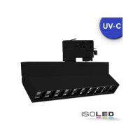 3-PH Schienen-Strahler UV-C 270nm, 10W, 50°, schwarz...