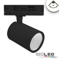 3-Phasen Schienen-Strahler, 35W, 38°, schwarz matt,...