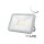 LED Fluter Pad 50W, weiß, 4000K 100cm Kabel