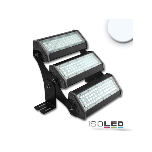 LED Fluter/Hallenleuchte LN 3x 50W, 30x70°, IK10, IP65, 1-10V dimmbar, kaltweiß