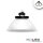 LED Hallenleuchte FL 120W, PC-Reflektor, 70°, IP65, 1-10V dimmbar, neutralweiß