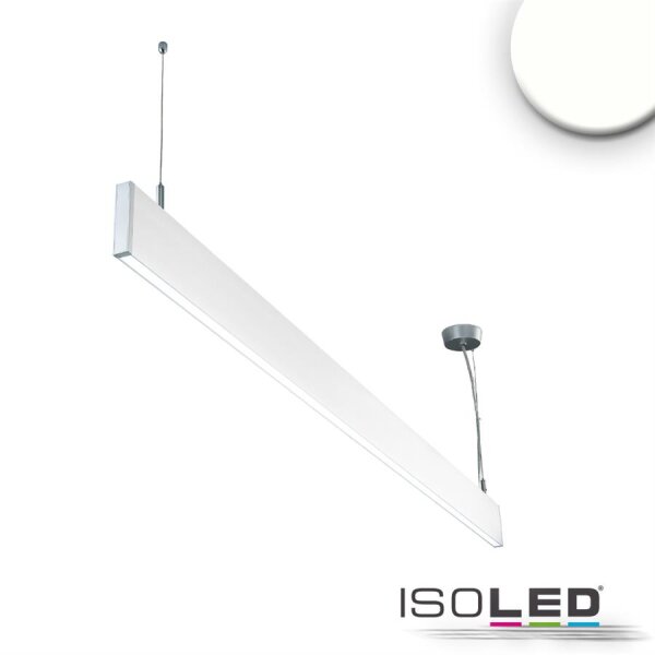 LED Hängeleuchte Linear Up&Down 600, 25W, prismatisch, linear- u. 90° verbindbar, weiß, neutralweiß