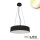 LED Hängeleuchte, DN800, schwarz, 105W, ColorSwitch 3000|3500|4000K, dimmbar