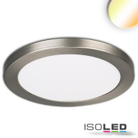 LED Aufbau/Einbauleuchte Slim Flex, 24W, nickel...