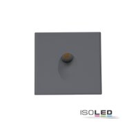 Cover Aluminium eckig 1 schwarz für Sys-Wall68