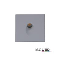 Cover Aluminium eckig 1 silbergrau für Sys-Wall68