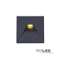 Cover Aluminium eckig 2 schwarz für Sys-Wall68