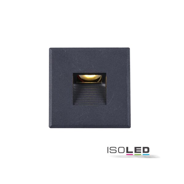 Cover Aluminium eckig 3 schwarz für Sys-Wall68