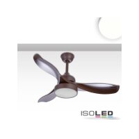 Deckenventilator 3-flügelig, 18W, 3 Stufen,...