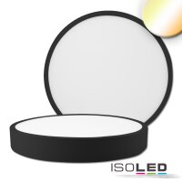 LED Deckenleuchte PRO schwarz, 30W, rund, DN300,...